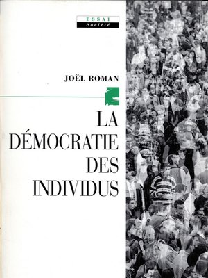 cover image of La Démocratie des individus